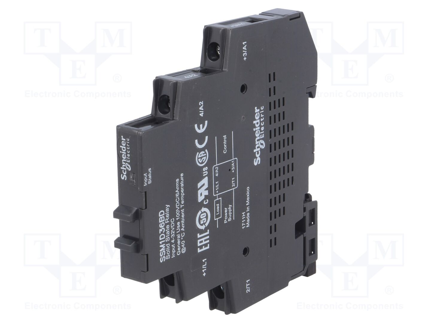 SCHNEIDER ELECTRIC SSM1D36BD Puolijohderele 6A