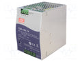 MEAN WELL TDR-480-24 DIN-kiskoon asennettava kytkentäsähkönsyöttö 480W 24VDC 20A