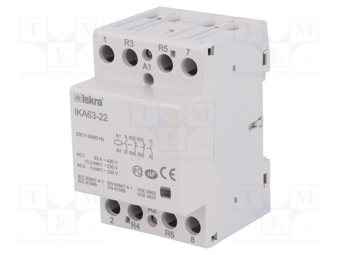 ISKRA IKA63-22/230V Modulaarinen kontaktori 63A