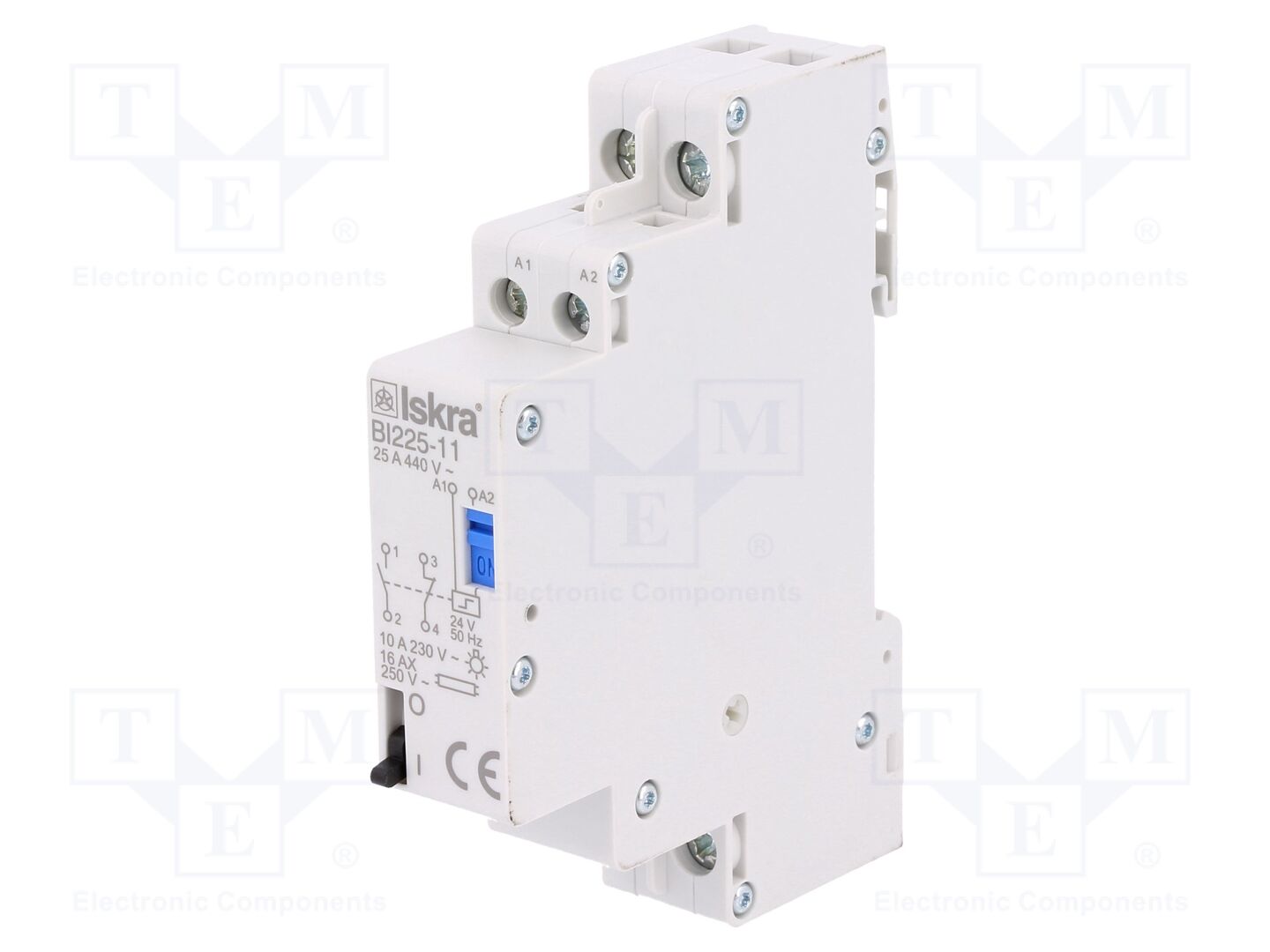 ISKRA BI225-11/24VAC Bistabiili asennusrele 24VAC