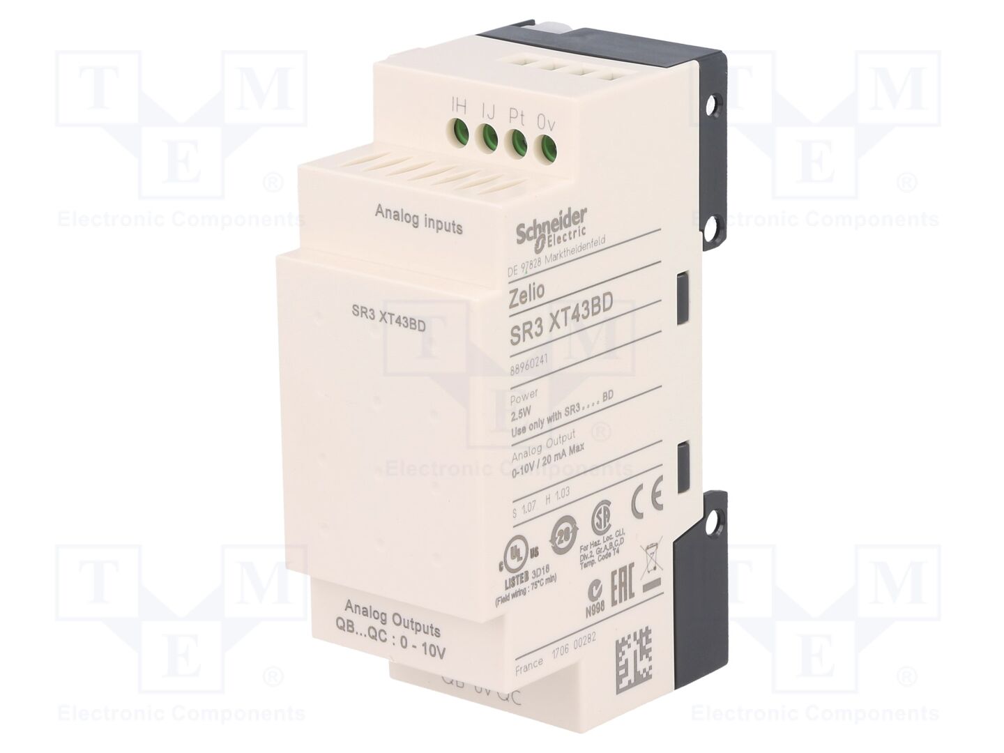 SCHNEIDER ELECTRIC SR3XT43BD Automaatiomoduuli 24VDC
