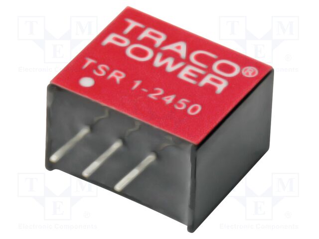 TRACO POWER TSR1-24120 DC/DC-muunnin 12VDC 1A
