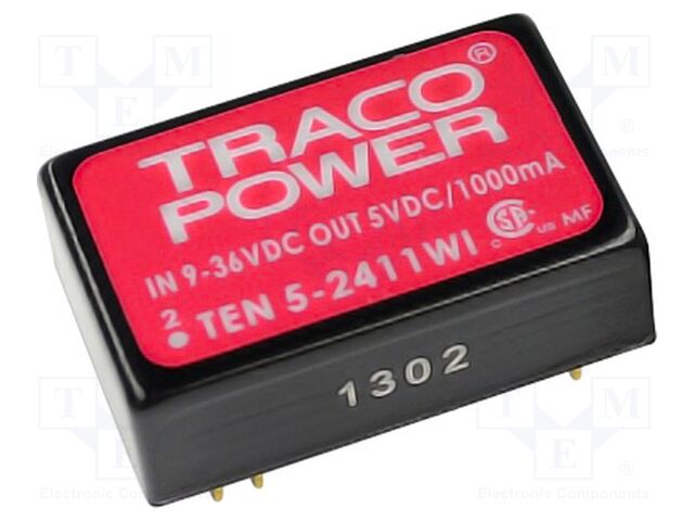 TRACO POWER TEN5-2423WI DC/DC-muunnin 5W