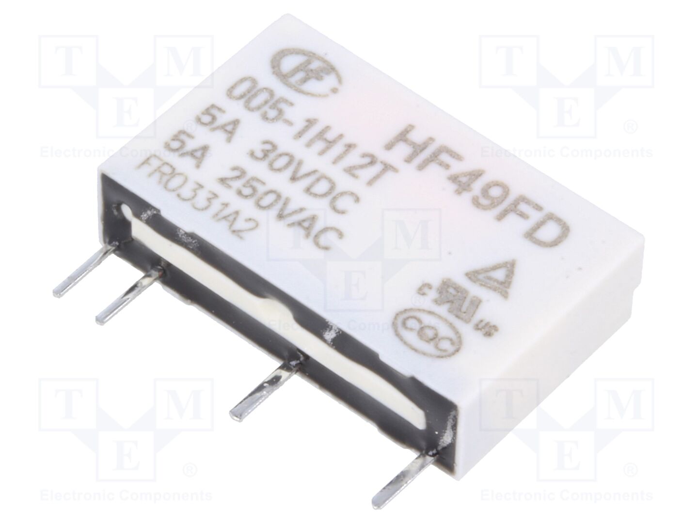 HONGFA RELAY HF49FD/005-1H12T Elektromagneettinen rele 5VDC