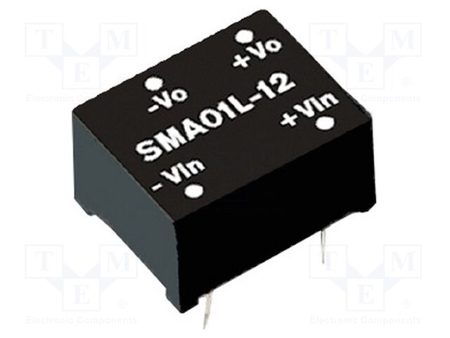 MEAN WELL SMA01M-12 DC/DC Muunnin 1W