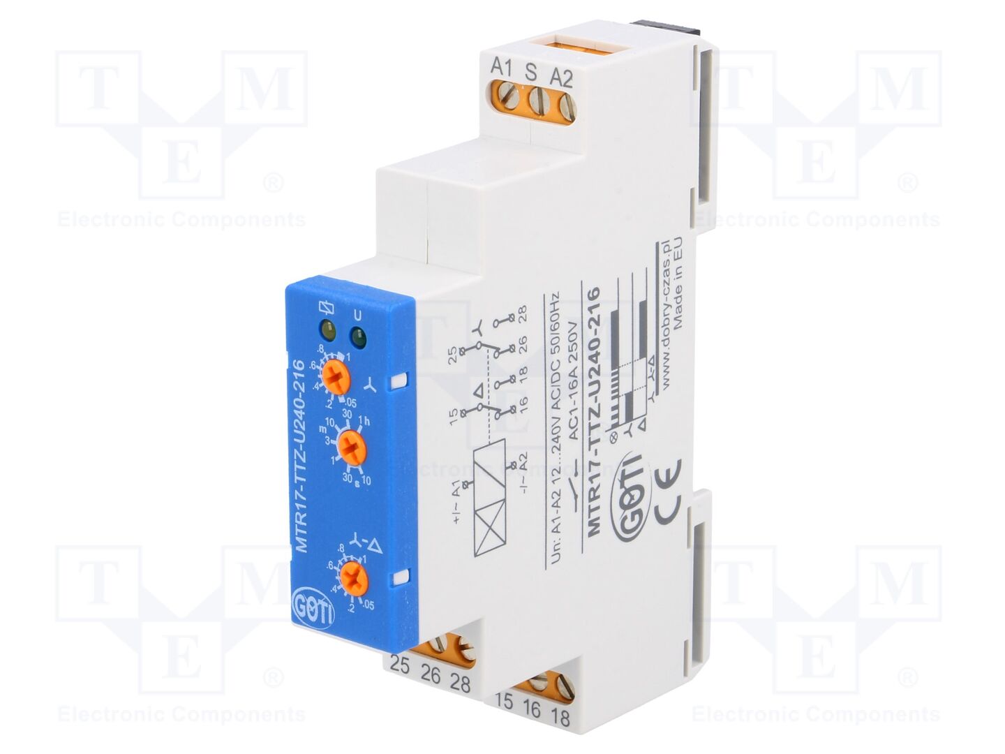 DOBRY CZAS MTR17-TTZ-U240-216 Ajastin 12÷240VDC