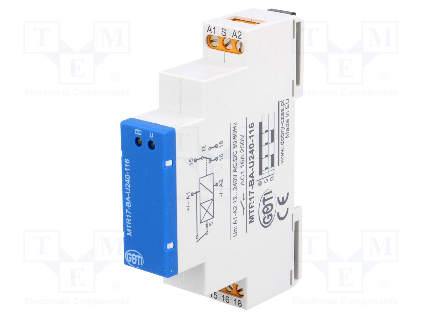 DOBRY CZAS MTR17-BA-U240-116 Asennusrele SPDT