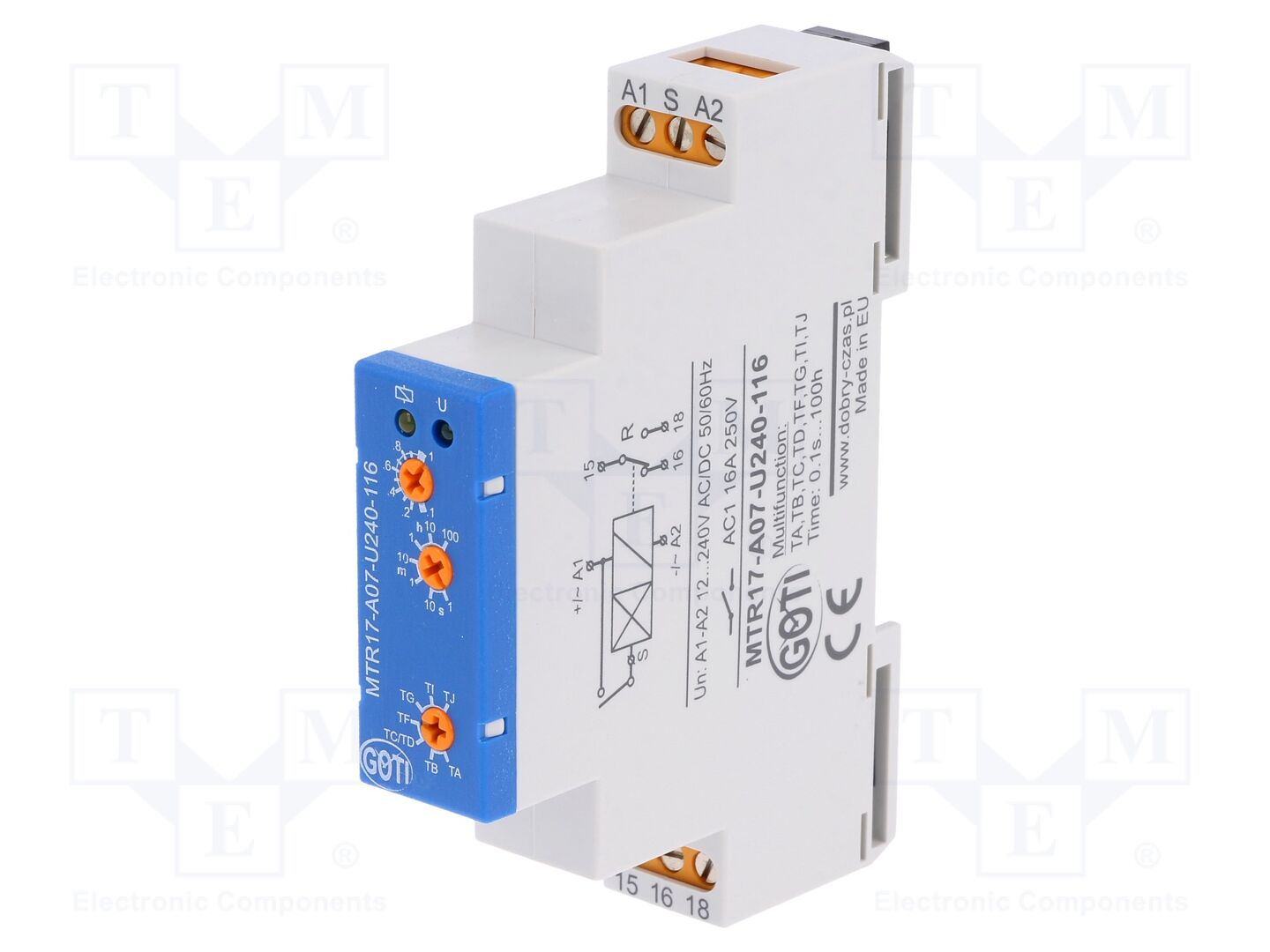 DOBRY CZAS MTR17-A07-U240-116 Ajastin 1s-100h