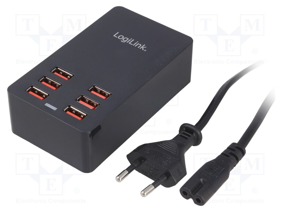 LOGILINK PA0139 Kytkinlähde 5VDC 6.4A USB