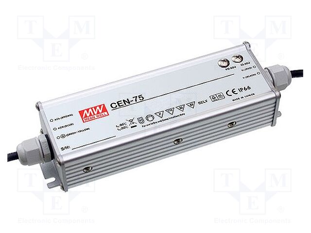 MEAN WELL CEN-75-54 LED-virtalähde 75,6W 54VDC 1,4A