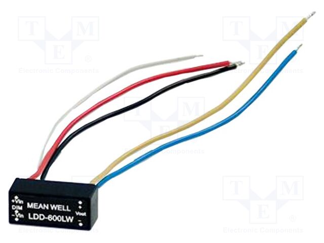 MEAN WELL LDD-600LW DC/DC Muunnin 19W