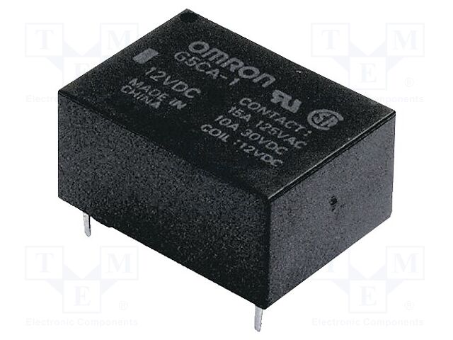 OMRON Electronic Components G5CA-1A-E-24DC Sähkömagneettinen rele 24VDC