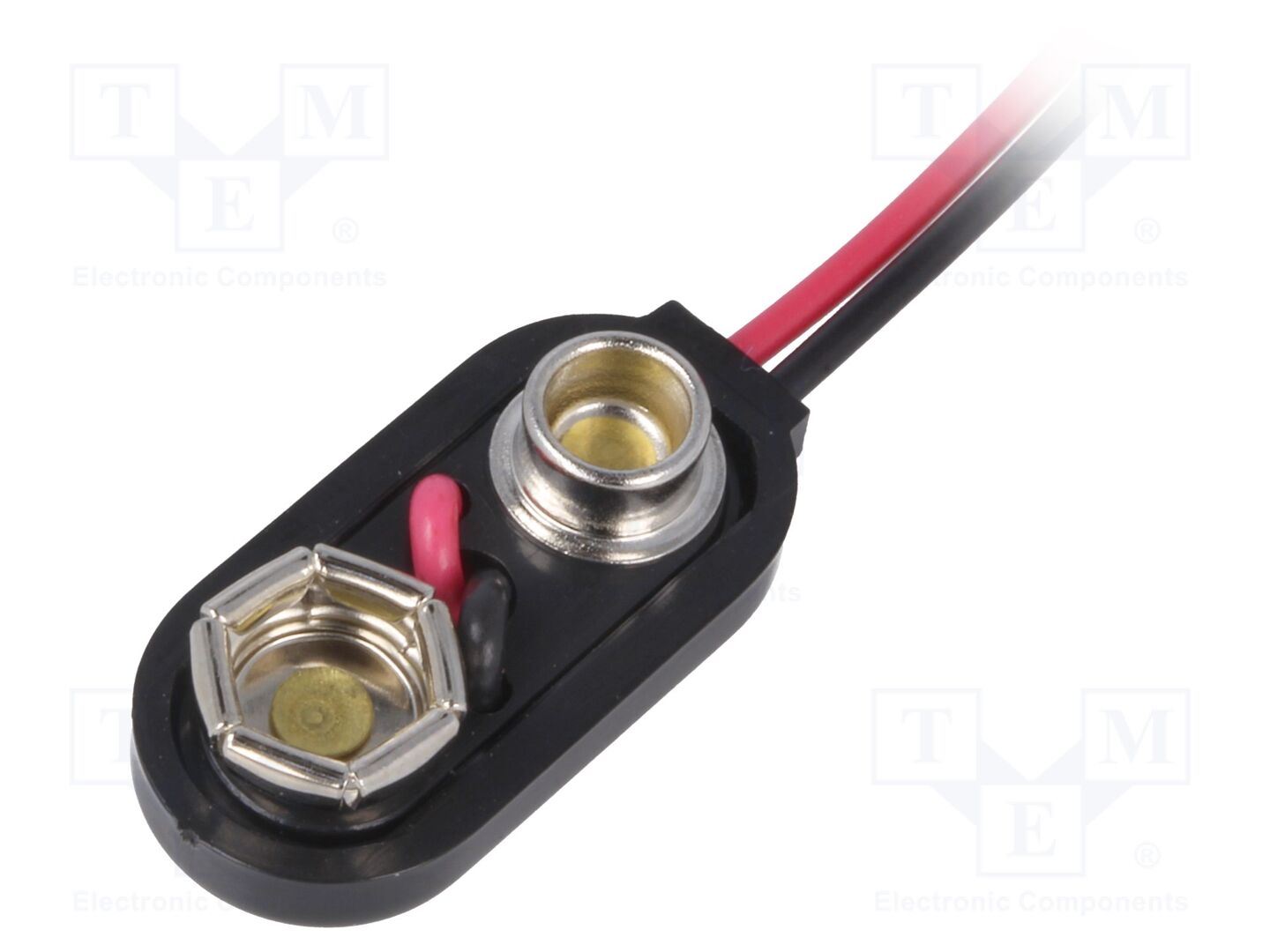 KEYSTONE KEYS234-M Akkukotelo 6F22-liitin (50 kpl erä)