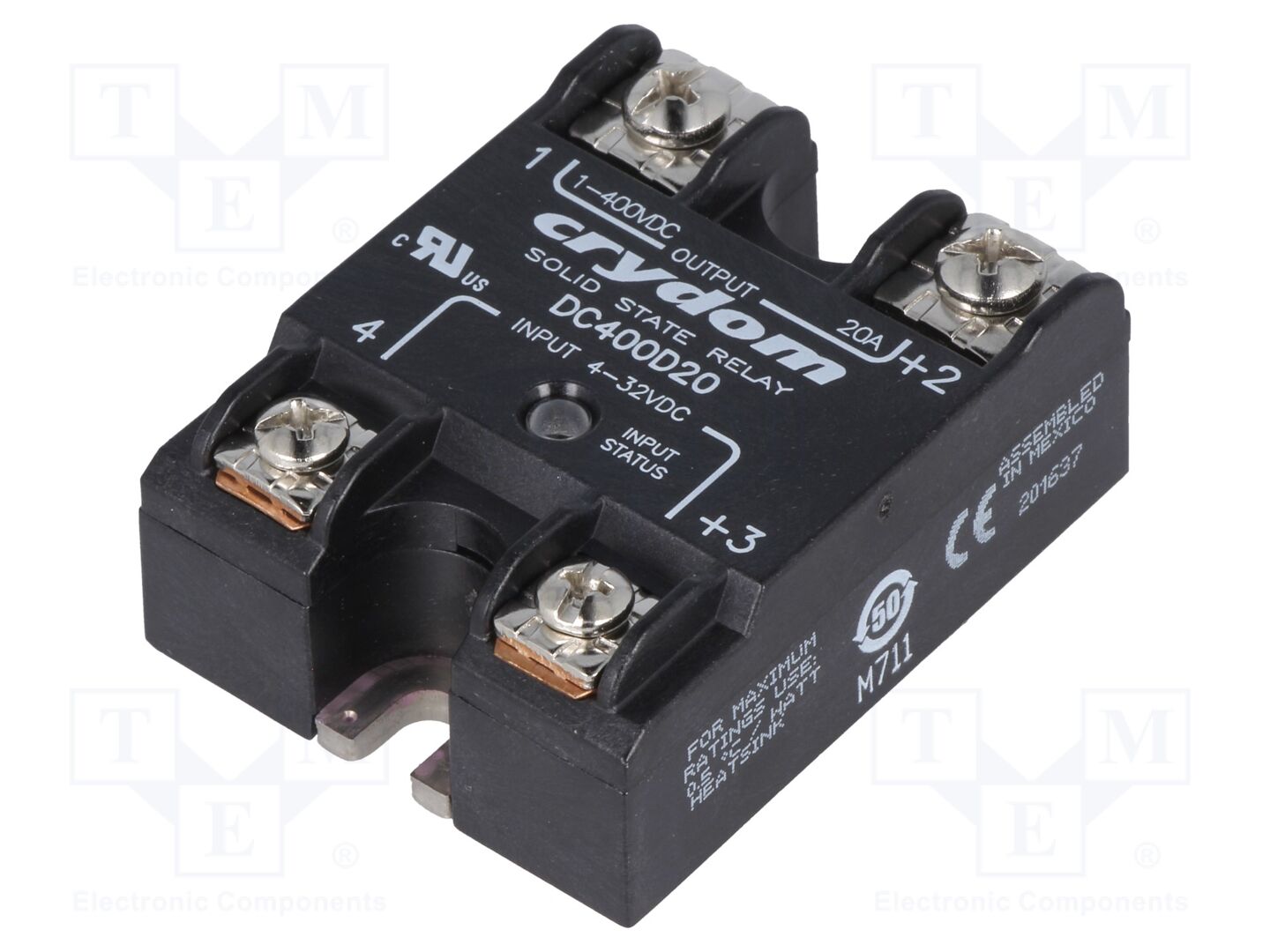 SENSATA / CRYDOM DC400D20 Puolijohderele 20A