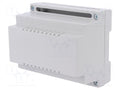KRADEX Z101-ABS DIN-kisko-kotelo 107x89x65mm