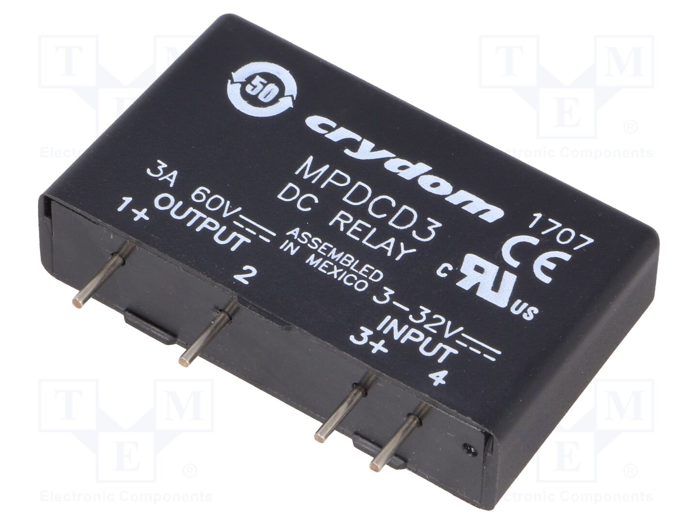 SENSATA / CRYDOM MPDCD3 Puolijohderele 3A