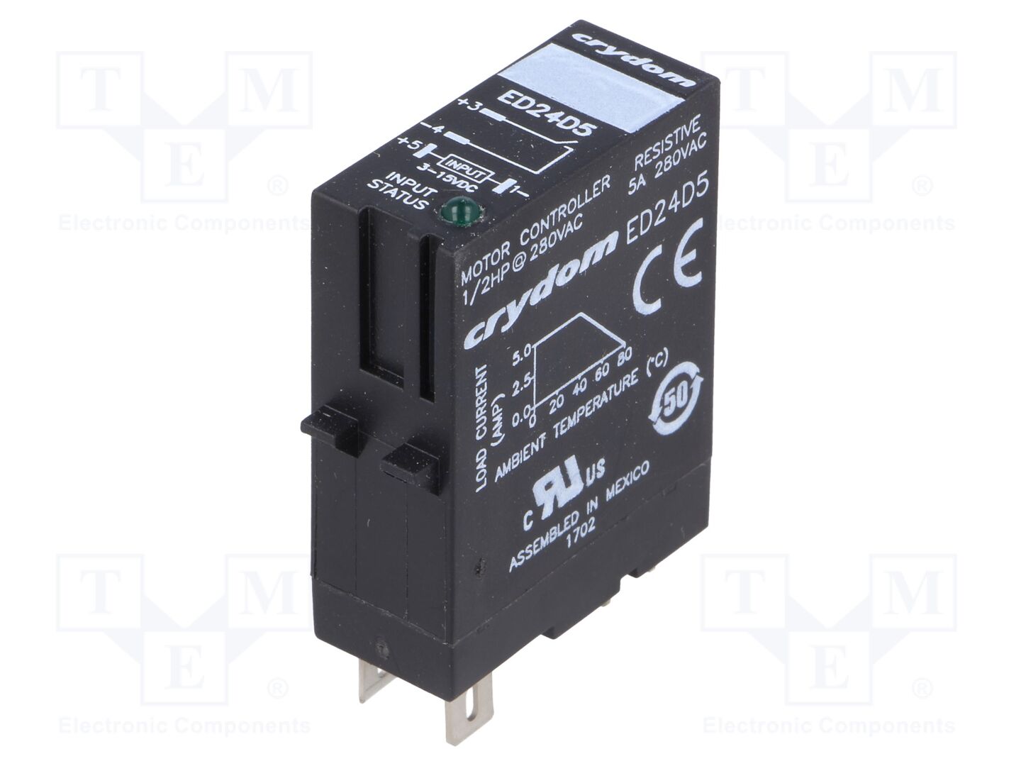 SENSATA / CRYDOM ED24D5 Puolijohderele 5A