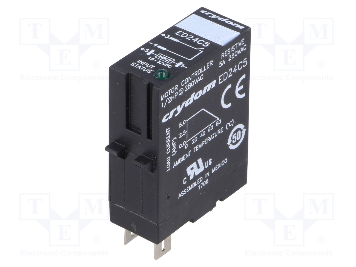 SENSATA / CRYDOM ED24C5 Puolijohderele 5A