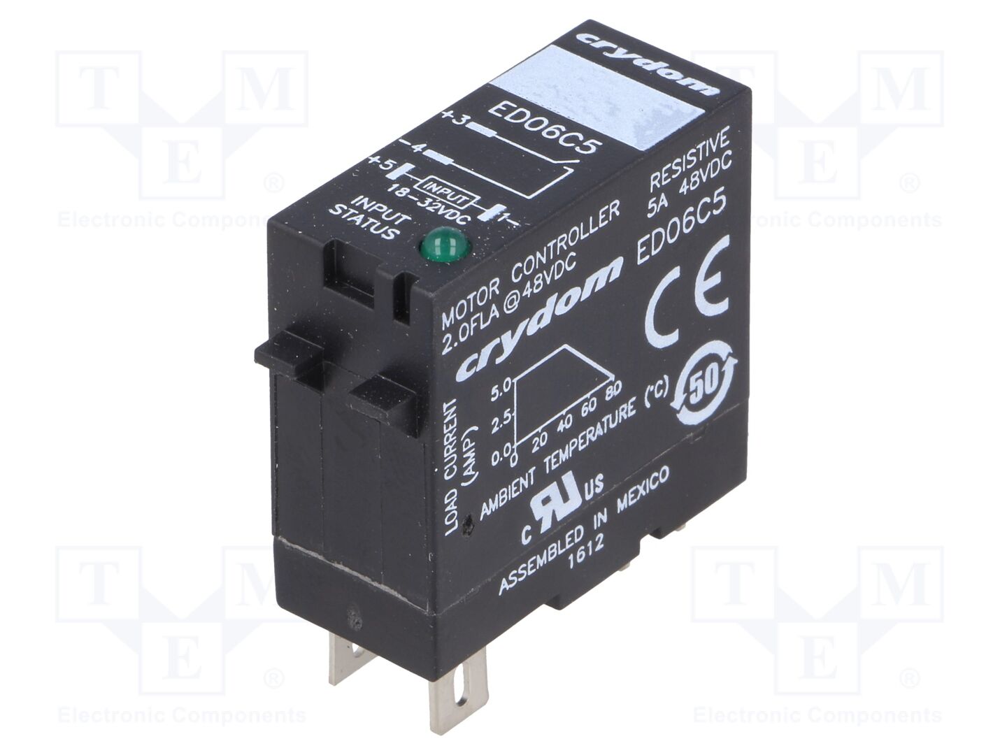 SENSATA / CRYDOM ED06C5 Puolijohderele 5A