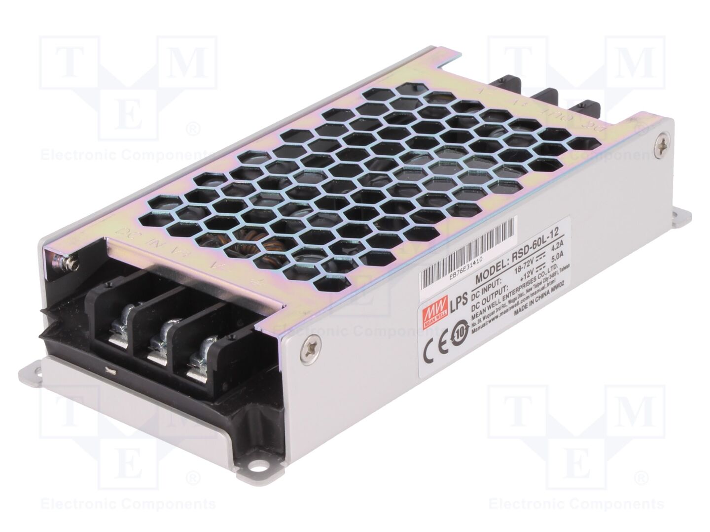 MEAN WELL RSD-60L-12 DC/DC-muunnin 60W