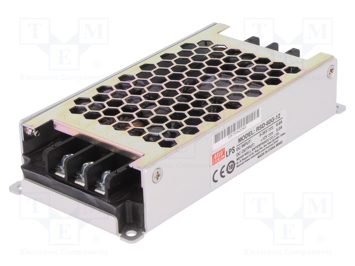 MEAN WELL RSD-60G-12 DC/DC-muunnin 60W