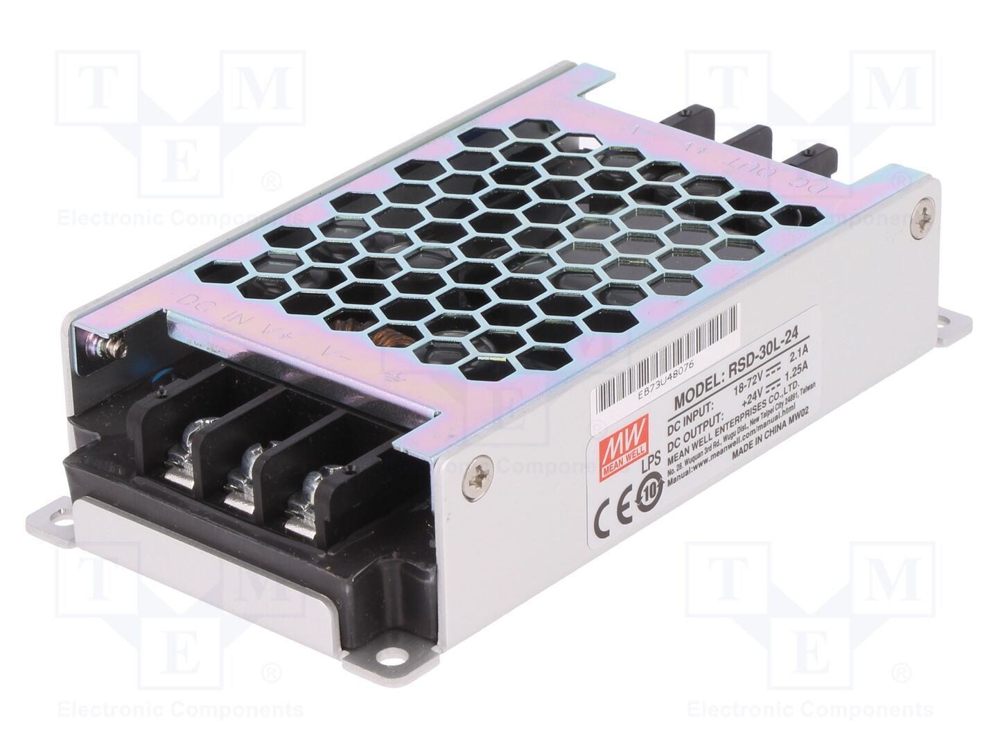 MEAN WELL RSD-30L-24 DC/DC-muunnin 30W 24VDC