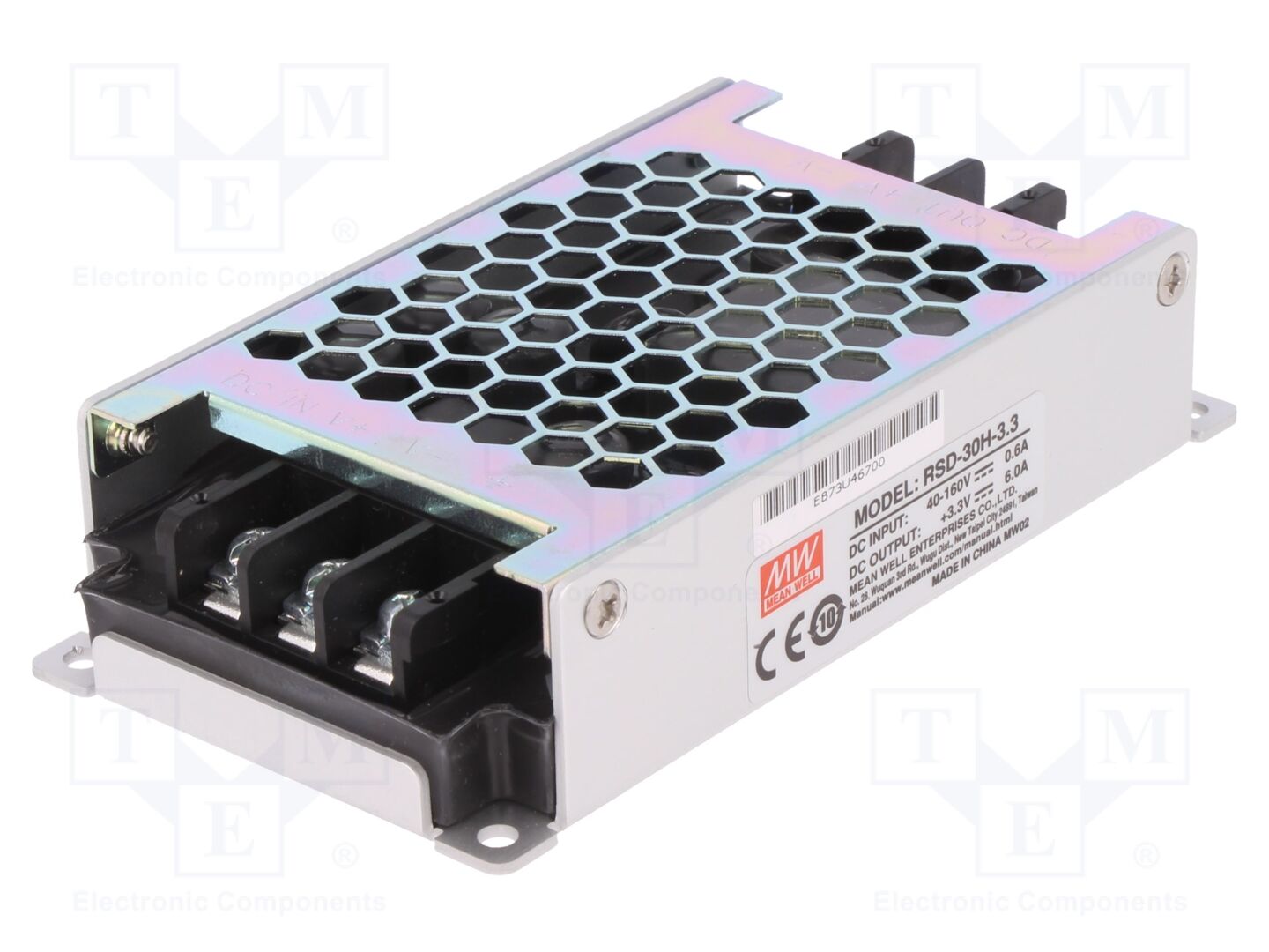 MEAN WELL RSD-30H-3.3 DC/DC-muunnin 19.8W