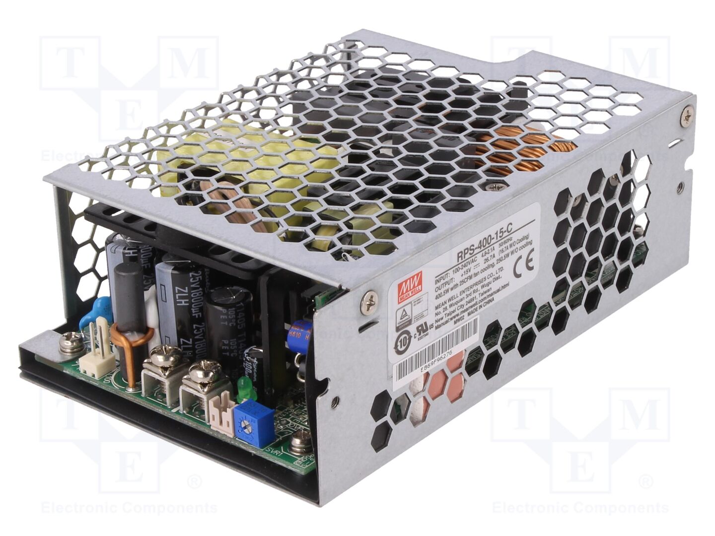 MEAN WELL RPS-400-15-C Avoin kytkinlähde 400W 15V