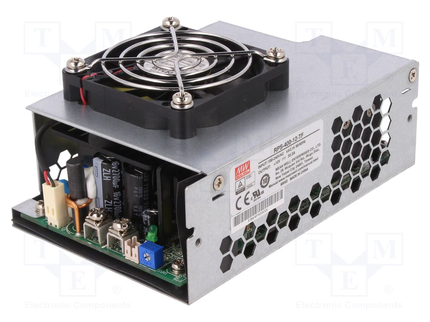 MEAN WELL RPS-400-12-TF Avoin kytkinlähde 400W 12V