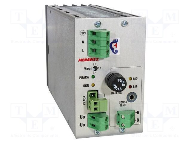MERAWEX ZM12V10A-151B Sisäänrakennettu verkkolaite 125W 12VDC 10A
