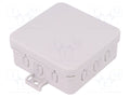 SPELSBERG Q-12-L Jakorasia 85x85x37mm (50 kpl erä)