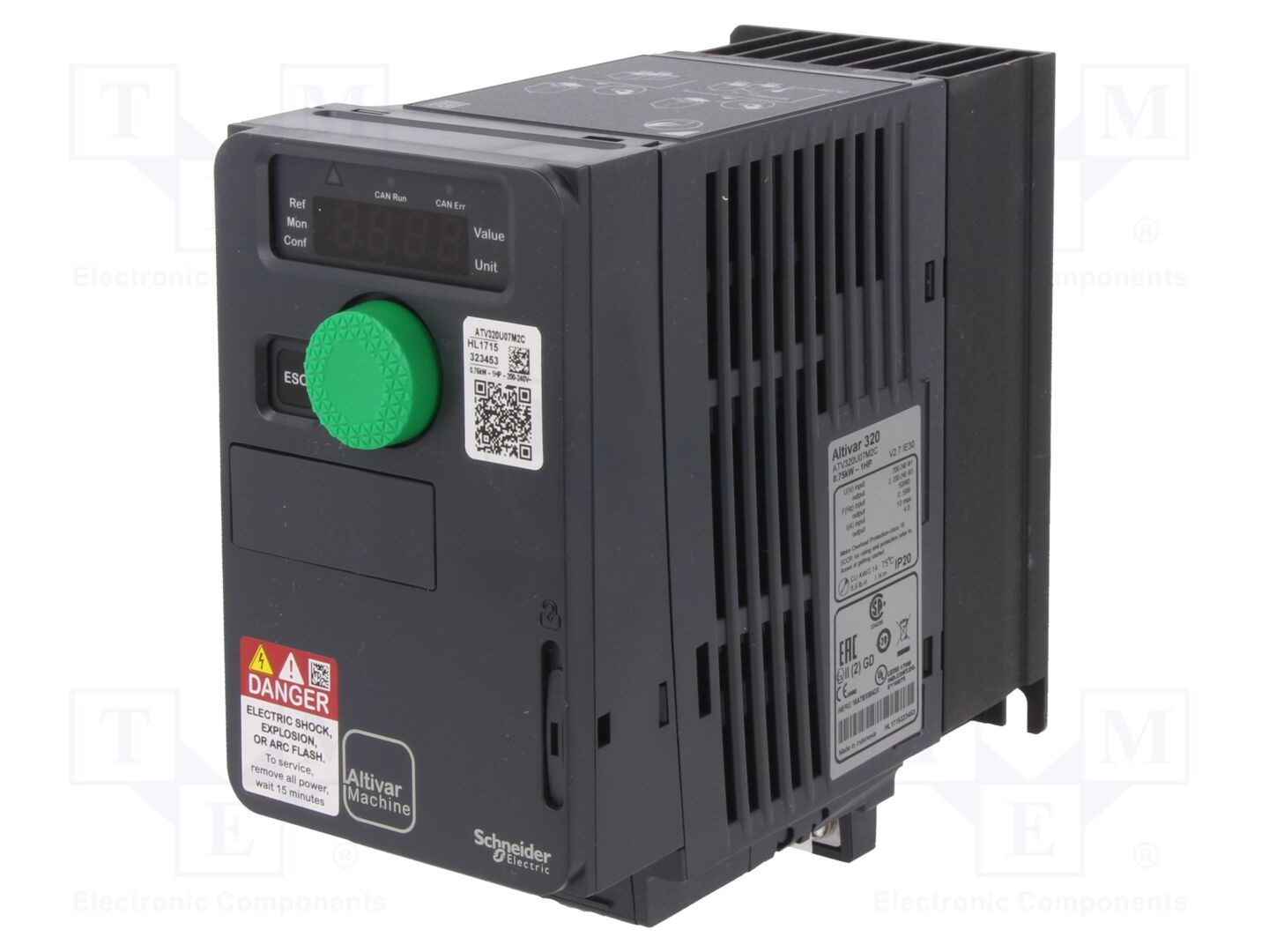 SCHNEIDER ELECTRIC ATV320U07M2C Vektoritaajuusmuuttaja 0.75kW