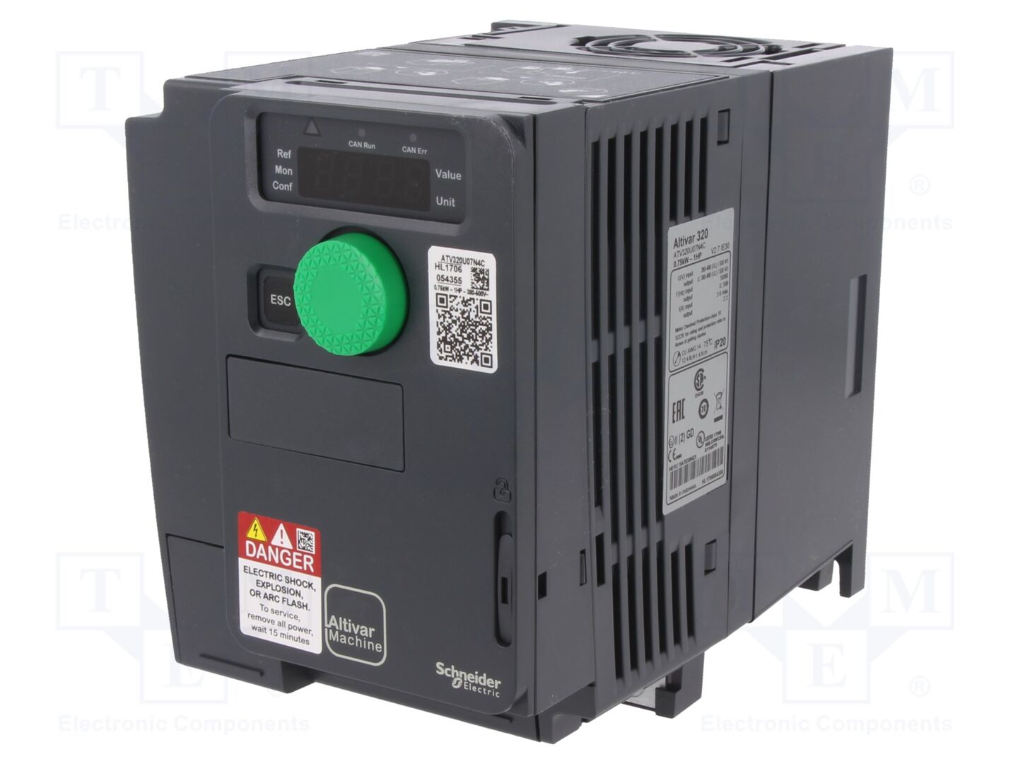 SCHNEIDER ELECTRIC ATV320U07N4C Taajuusmuuttaja 0.75kW