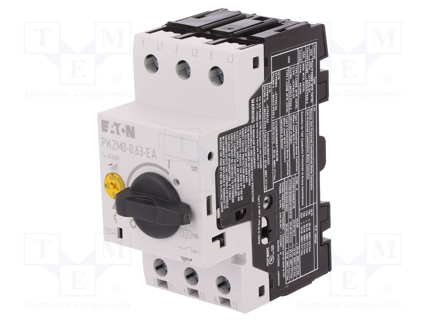 EATON ELECTRIC PKZM0-0.63-EA Moottorisuojakytkin 0.12kW