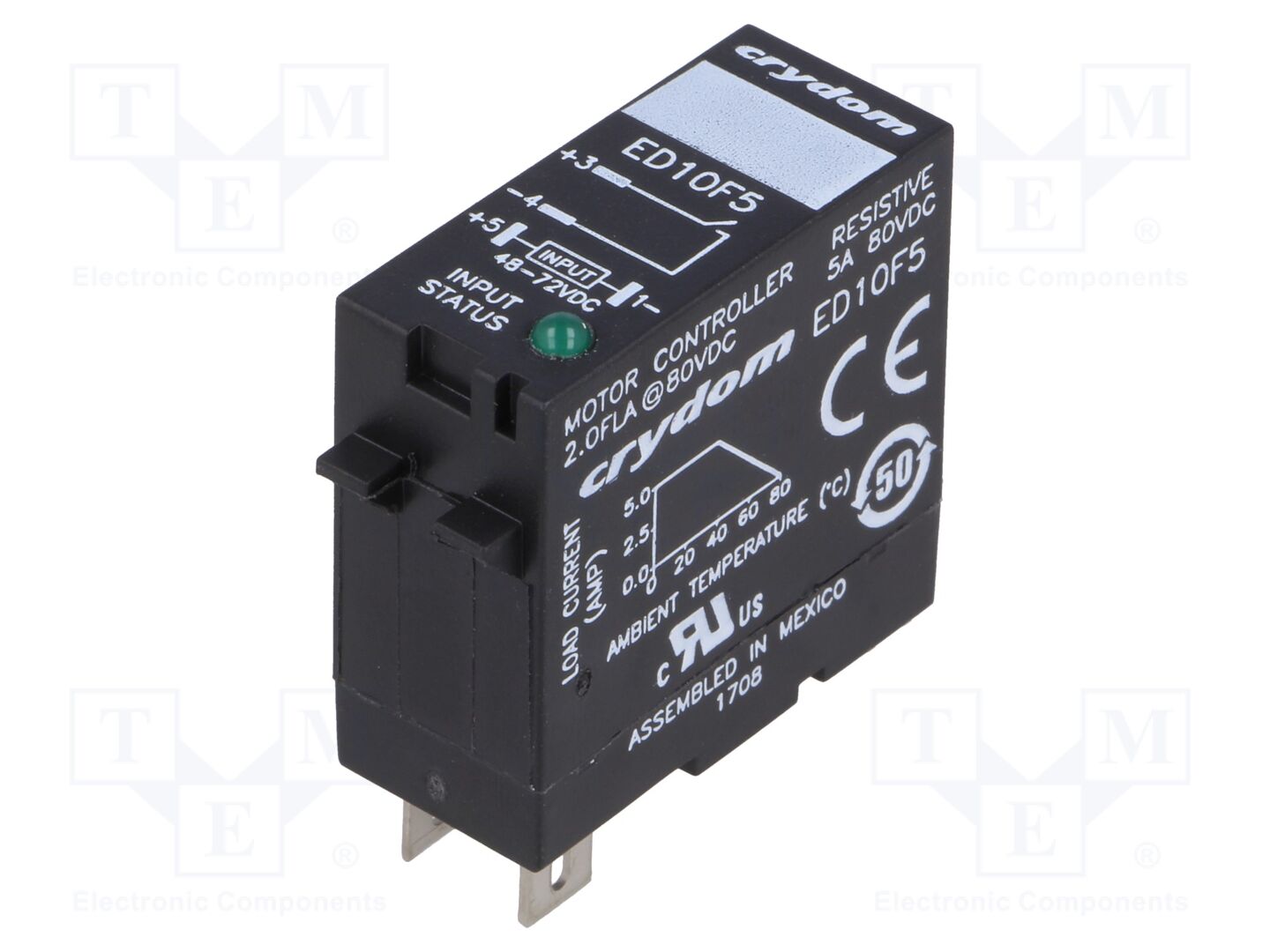 SENSATA / CRYDOM ED10F5 Puolijohderele 5A