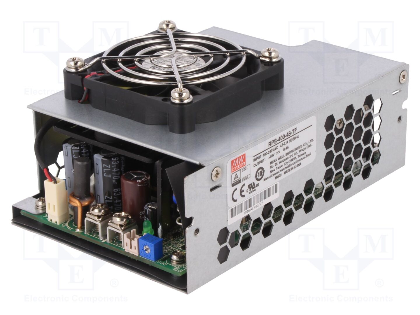 MEAN WELL RPS-400-48-TF Avoin verkkolaite 400W 48VDC