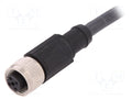 LAPP AB-C4-5,0PUR-M12FS-SH Anturikaapeli 4-napainen 5m