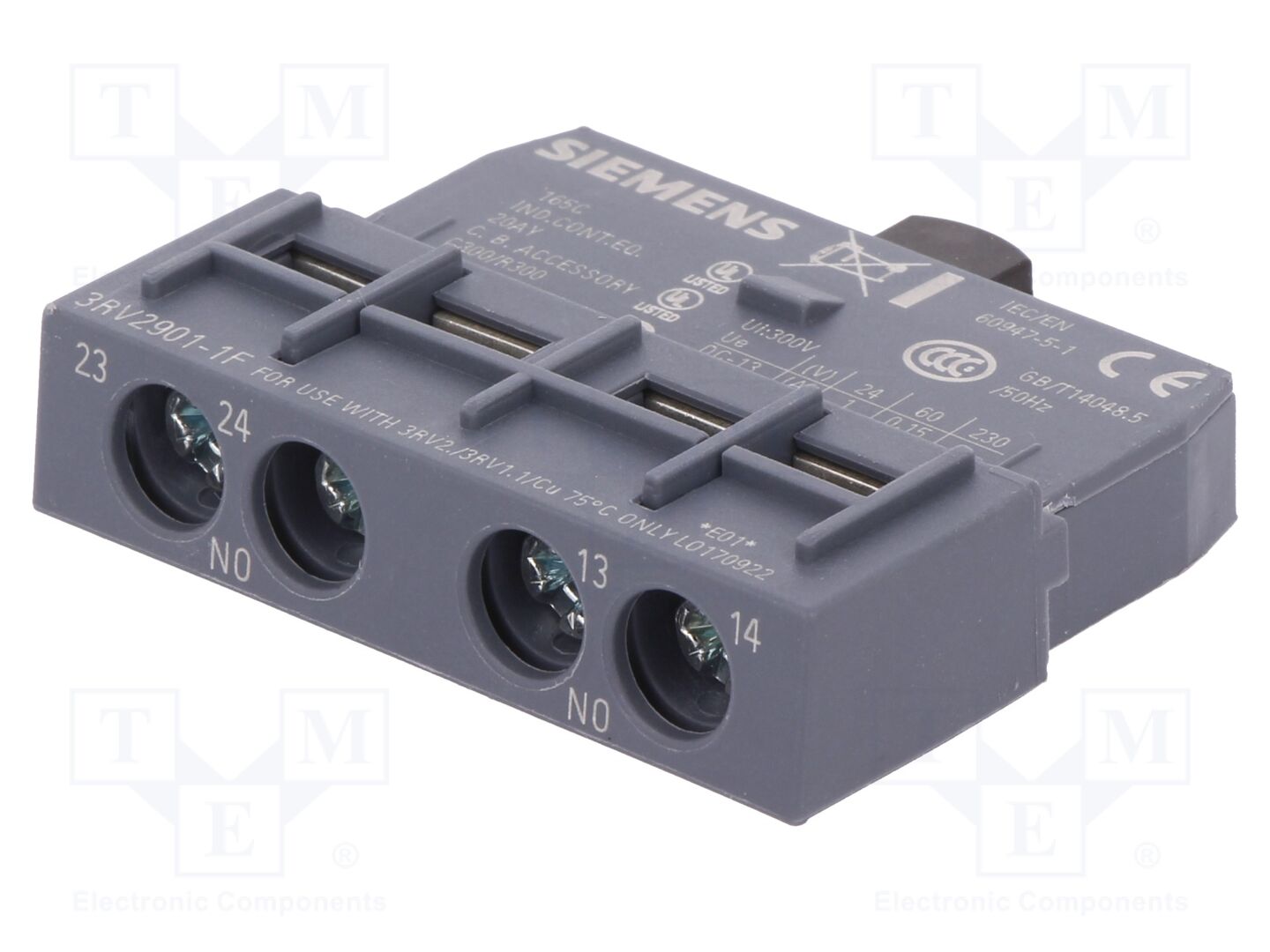 SIEMENS 3RV2901-1F Apukosketin NO x2