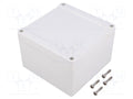 HAMMOND 1555P2GY Yleiskotelo 120x120x80mm