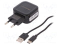 QOLTEC 50188 Kytketty verkkolaite 5VDC 3.4A 17W USB