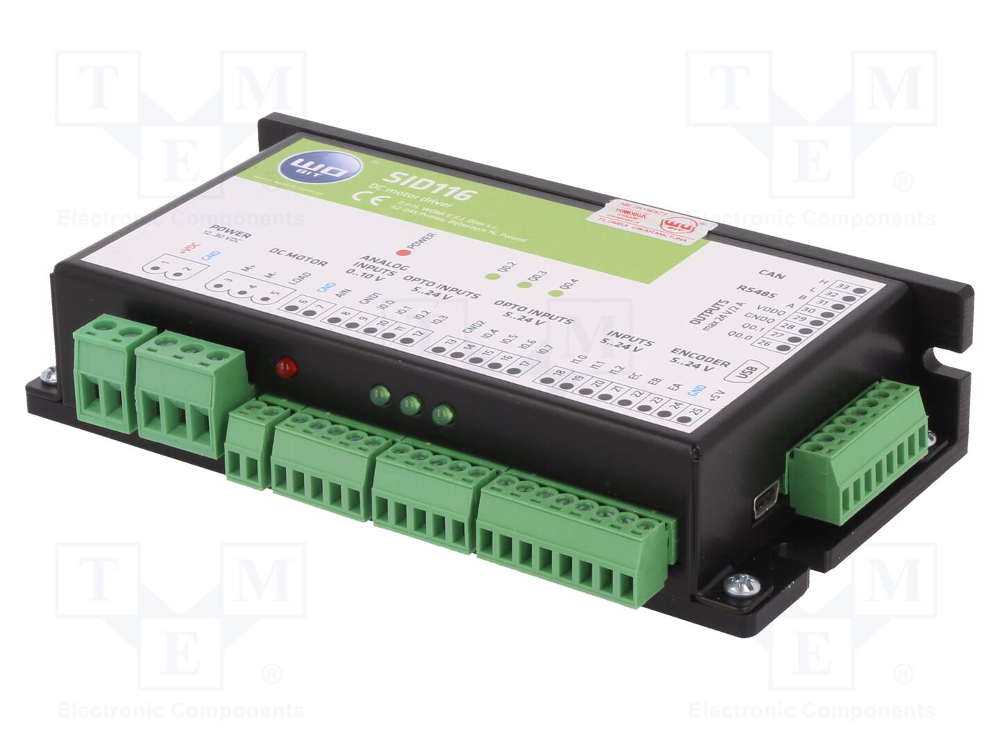 WObit SID116 DC-moottoriohjain 16A