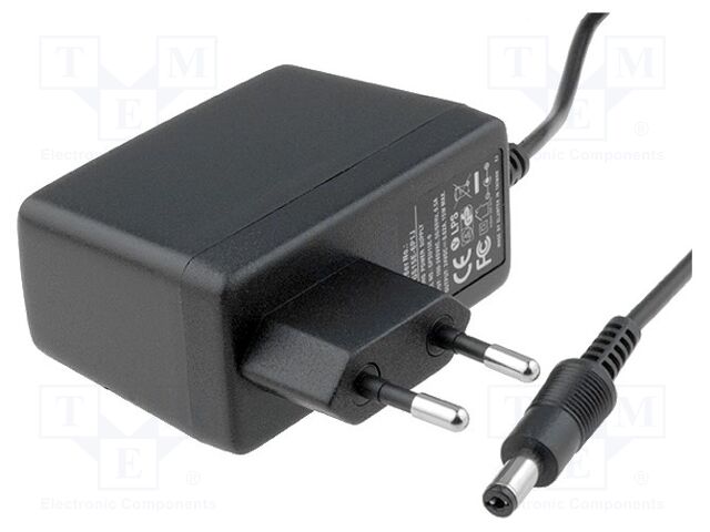 MEAN WELL GS15E-5P1J Kytkinmuuntaja 15W pistotulppa