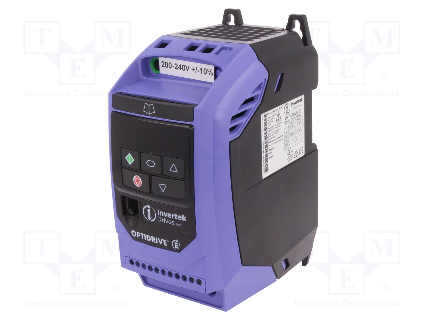 INVERTEK DRIVES ODE-3-120070-1F12-01 Vektoritaajuusmuuttaja 0.75kW