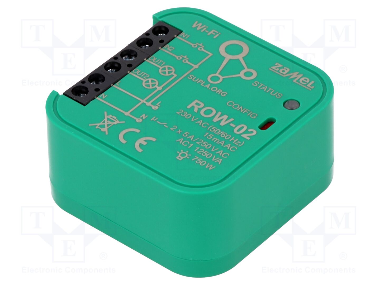 ZAMEL ROW-02 Älykäs ohjain 230VAC