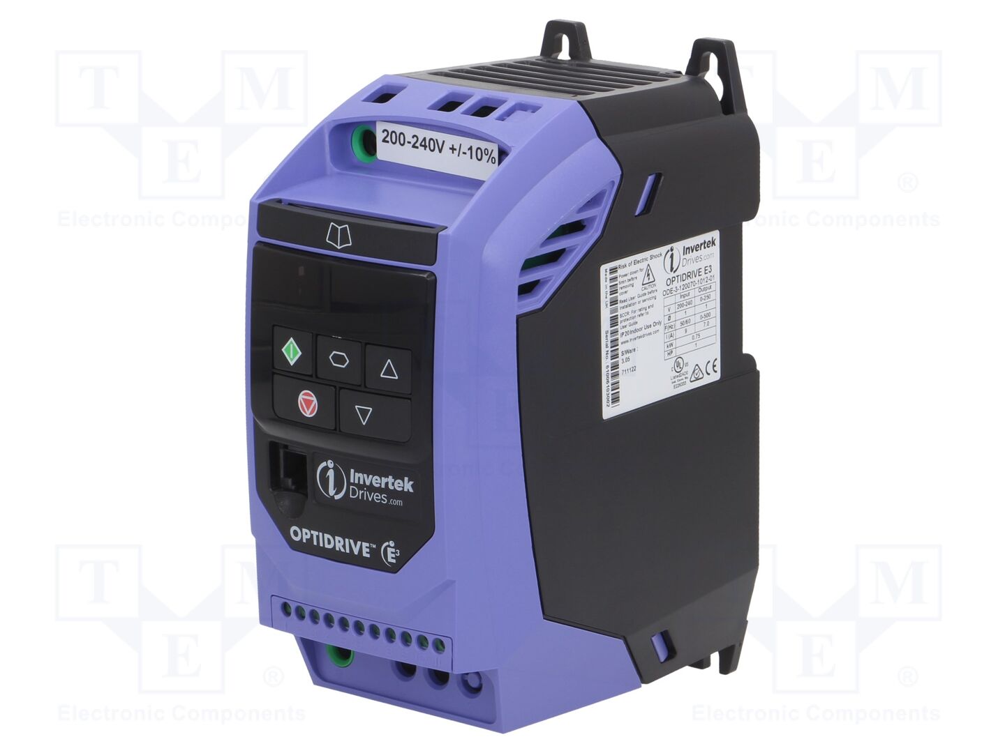 INVERTEK DRIVES ODE-3-120070-1012-01 Vektori-invertteri 0.75kW