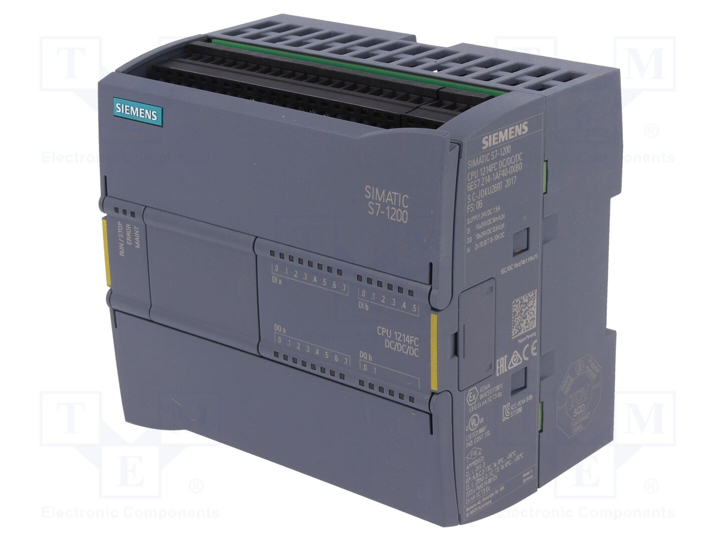 SIEMENS 6ES7214-1AF40-0XB0 Ohjelmoitava logiikka PLC 14 sisääntuloa