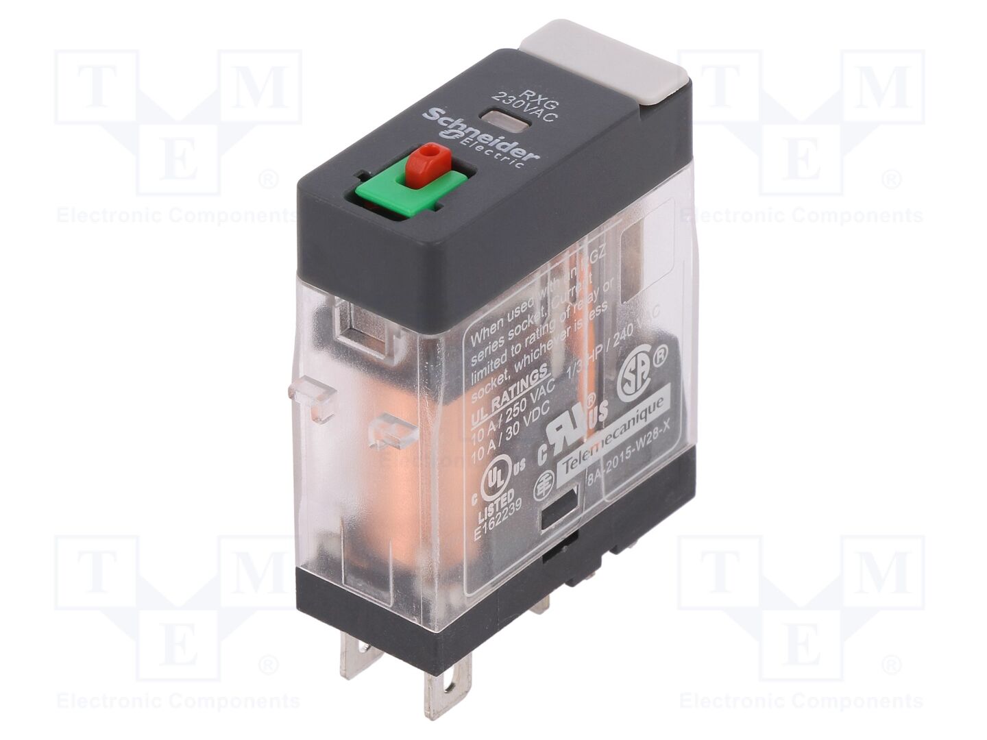 SCHNEIDER ELECTRIC RXG11P7 Sähkömagneettinen rele 230VAC