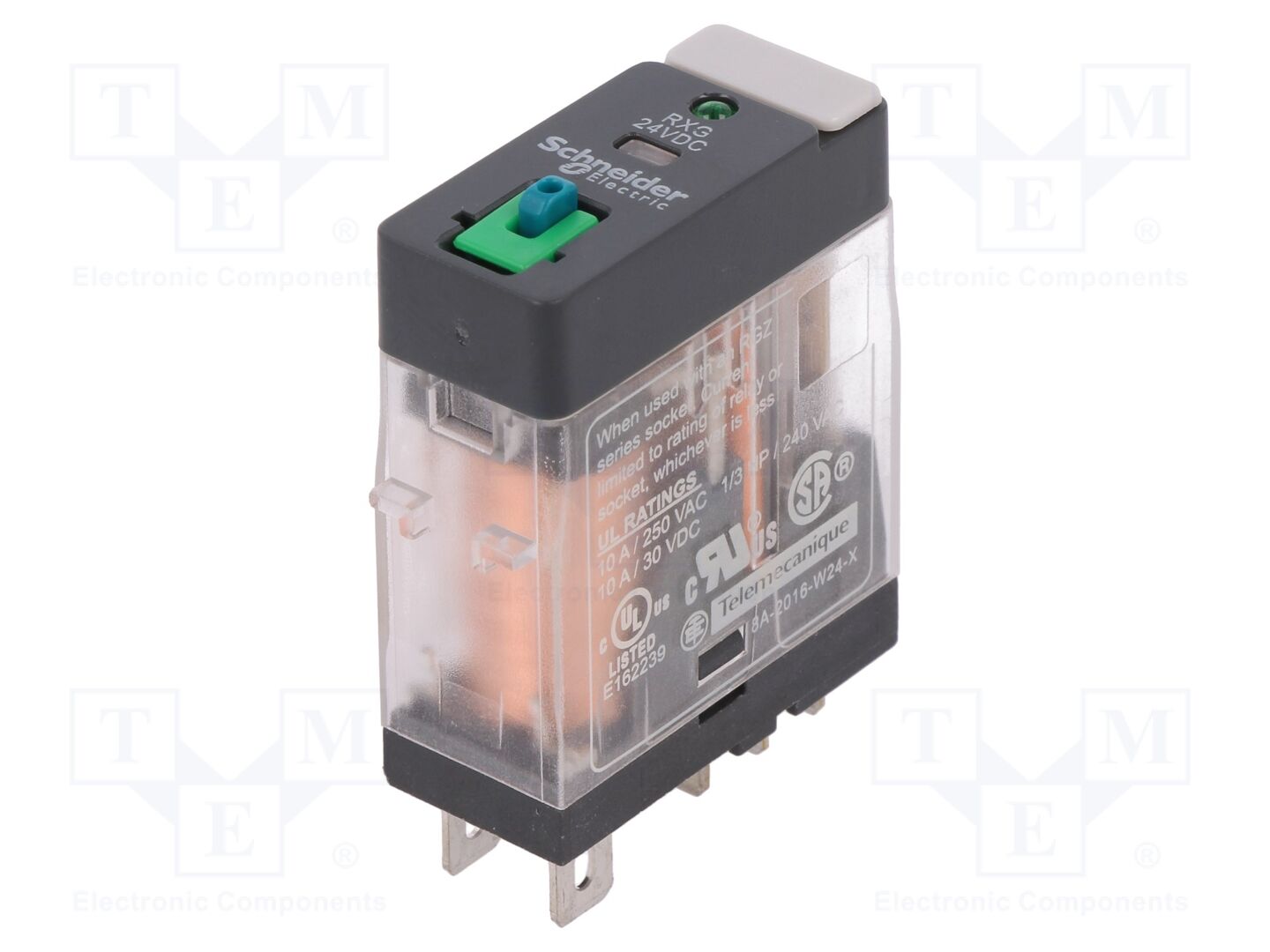 SCHNEIDER ELECTRIC RXG12BD Sähkömagneettinen rele 24VDC