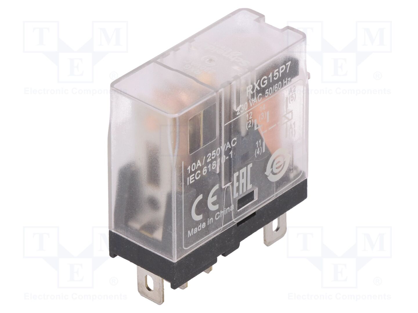 SCHNEIDER ELECTRIC RXG15P7 Sähkömagneettinen rele 230VAC