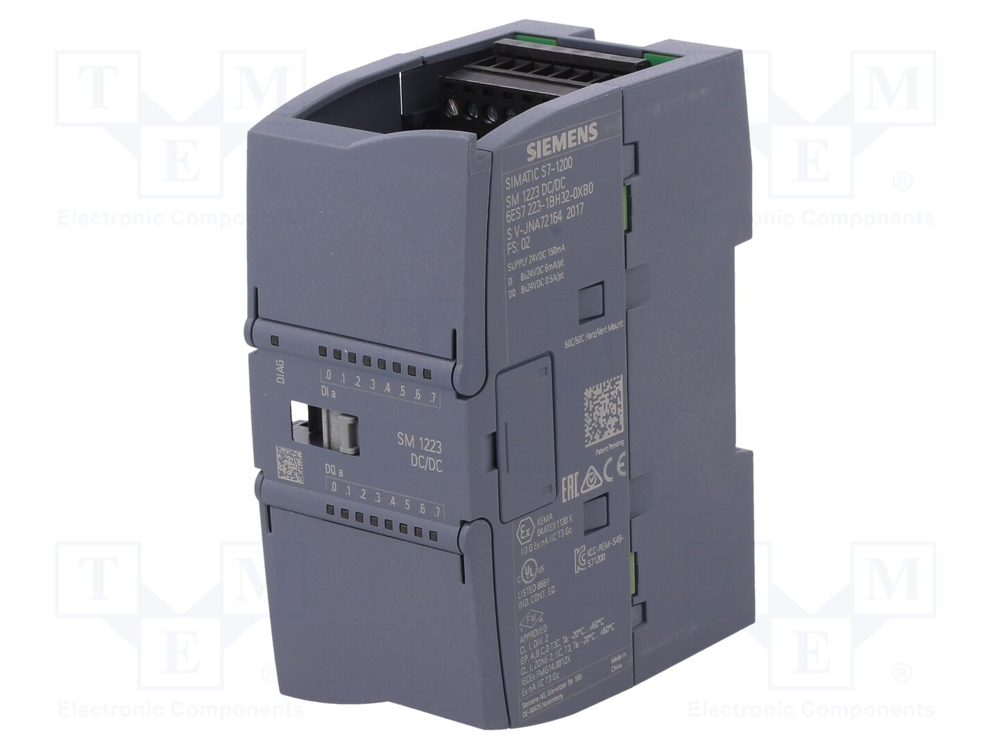 SIEMENS 6ES7223-1BH32-0XB0 Automaatiomoduuli IN 8 / OUT 8